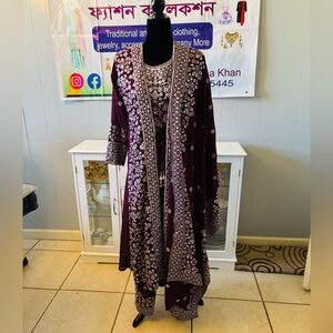 4pc set beautiful salwar kameez